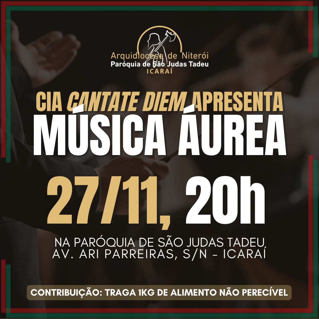 Cia Cantate Diem - Música Áurea